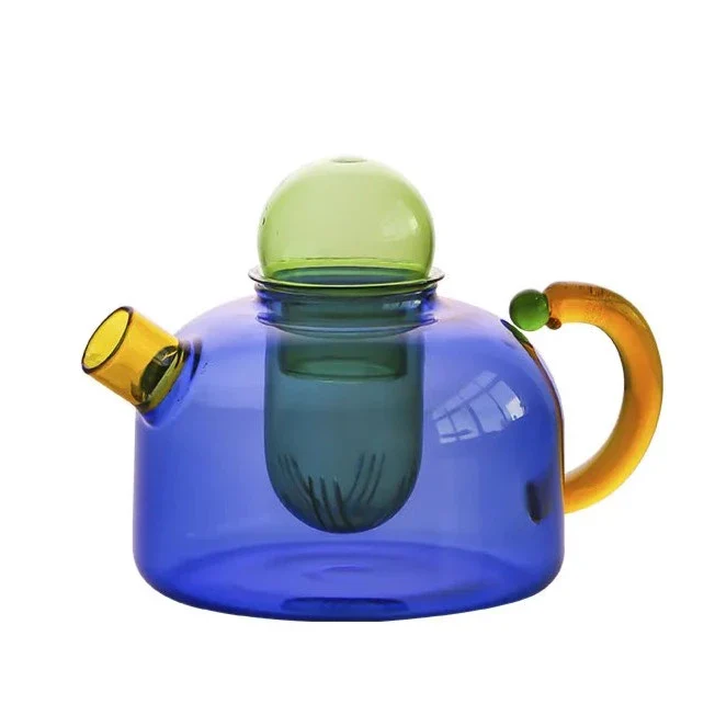 Coloured Glass Teaware - Image 11
