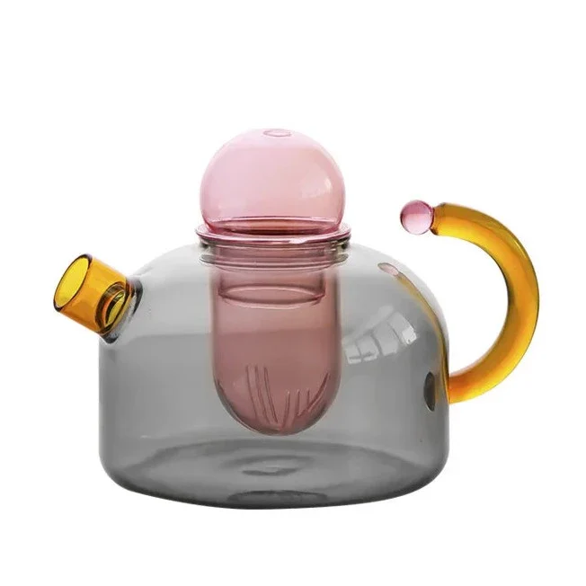 Coloured Glass Teaware - Image 12