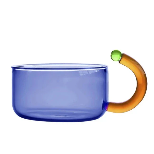 Coloured Glass Teaware - Image 8