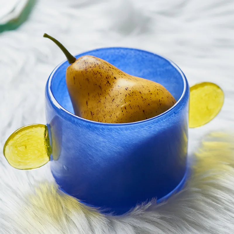 Coloured Globe Handled Glass Jar Vase Collection - Image 8