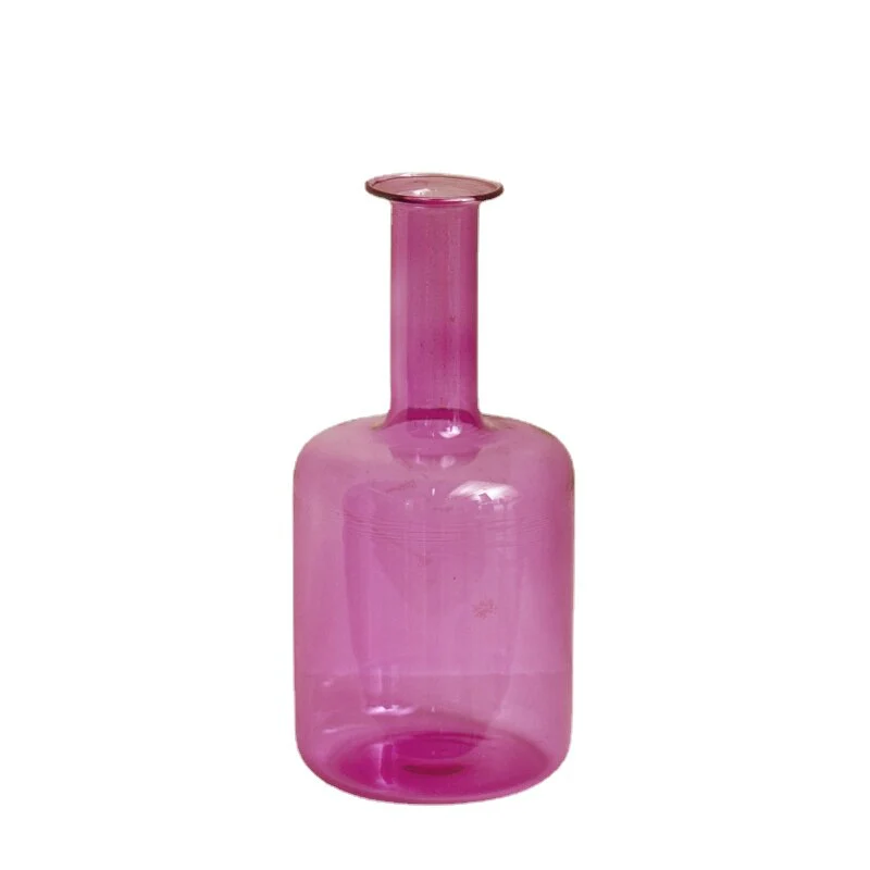Colourful Bud Glass Vase - Image 8