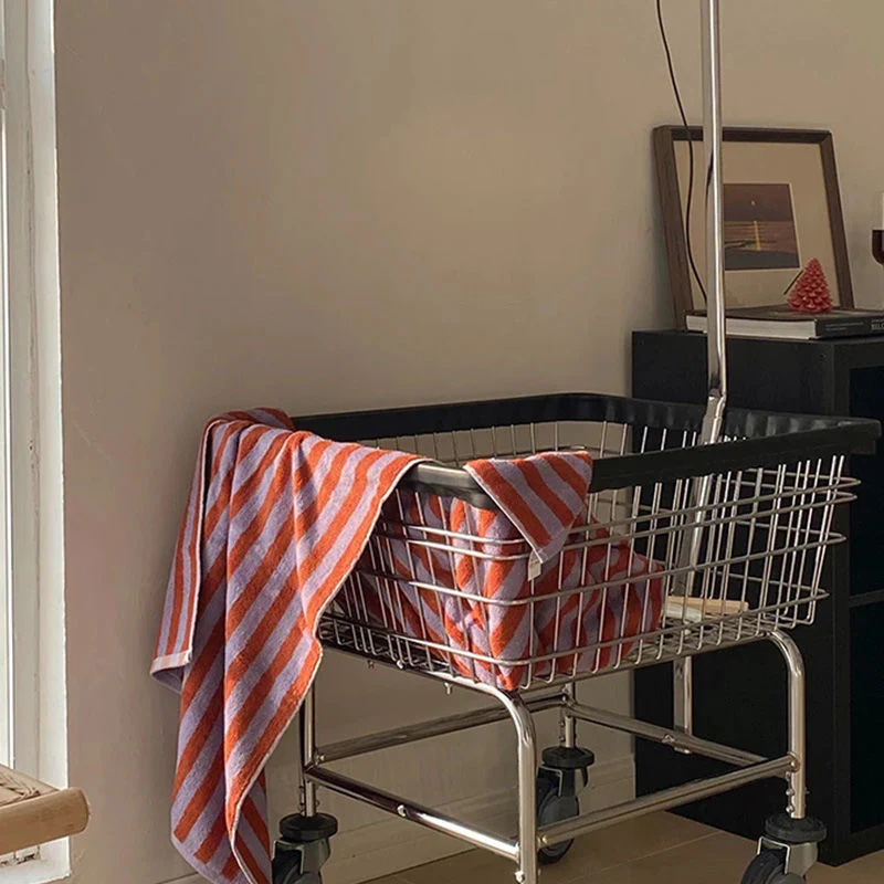Colourful Checkerboard & Stripe Towels - Image 14