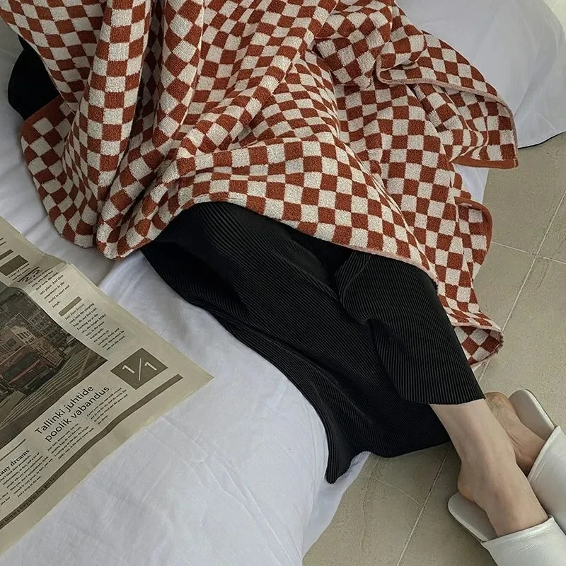 Colourful Checkerboard & Stripe Towels - Image 19