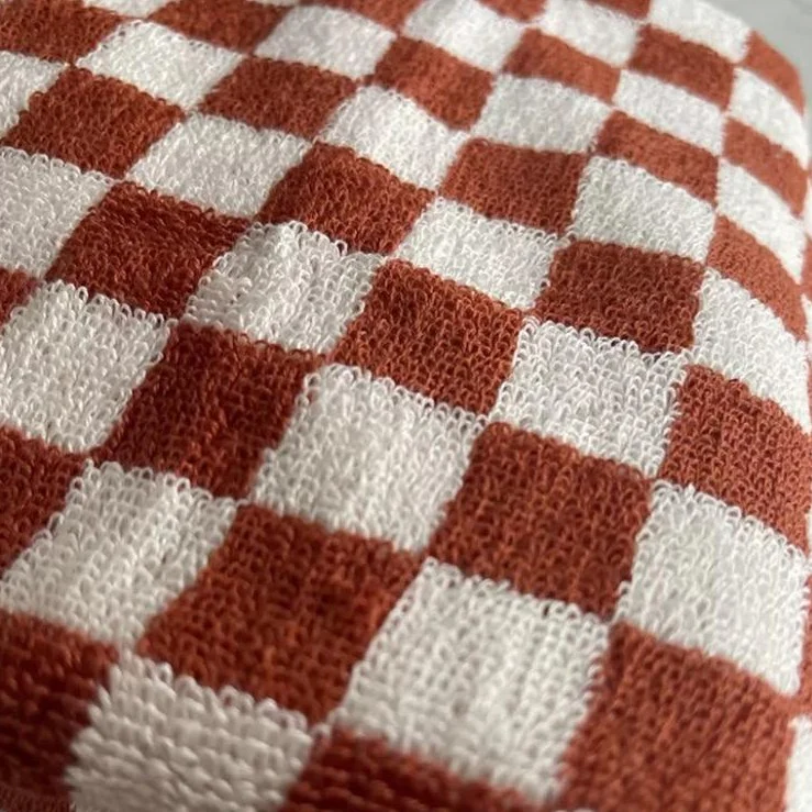 Colourful Checkerboard & Stripe Towels - Image 20