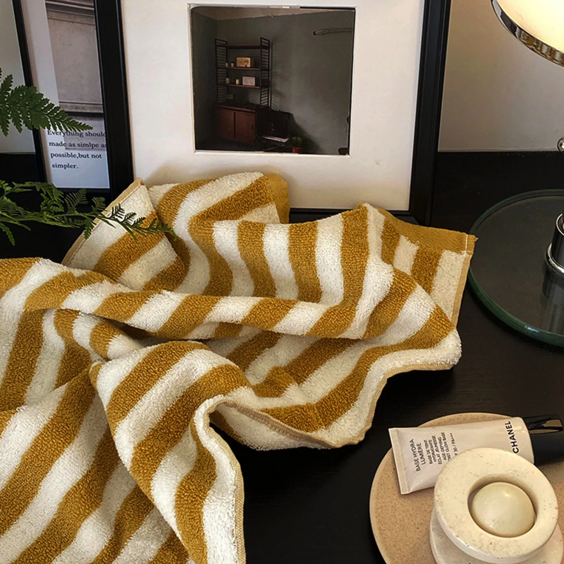 Colourful Checkerboard & Stripe Towels - Image 22