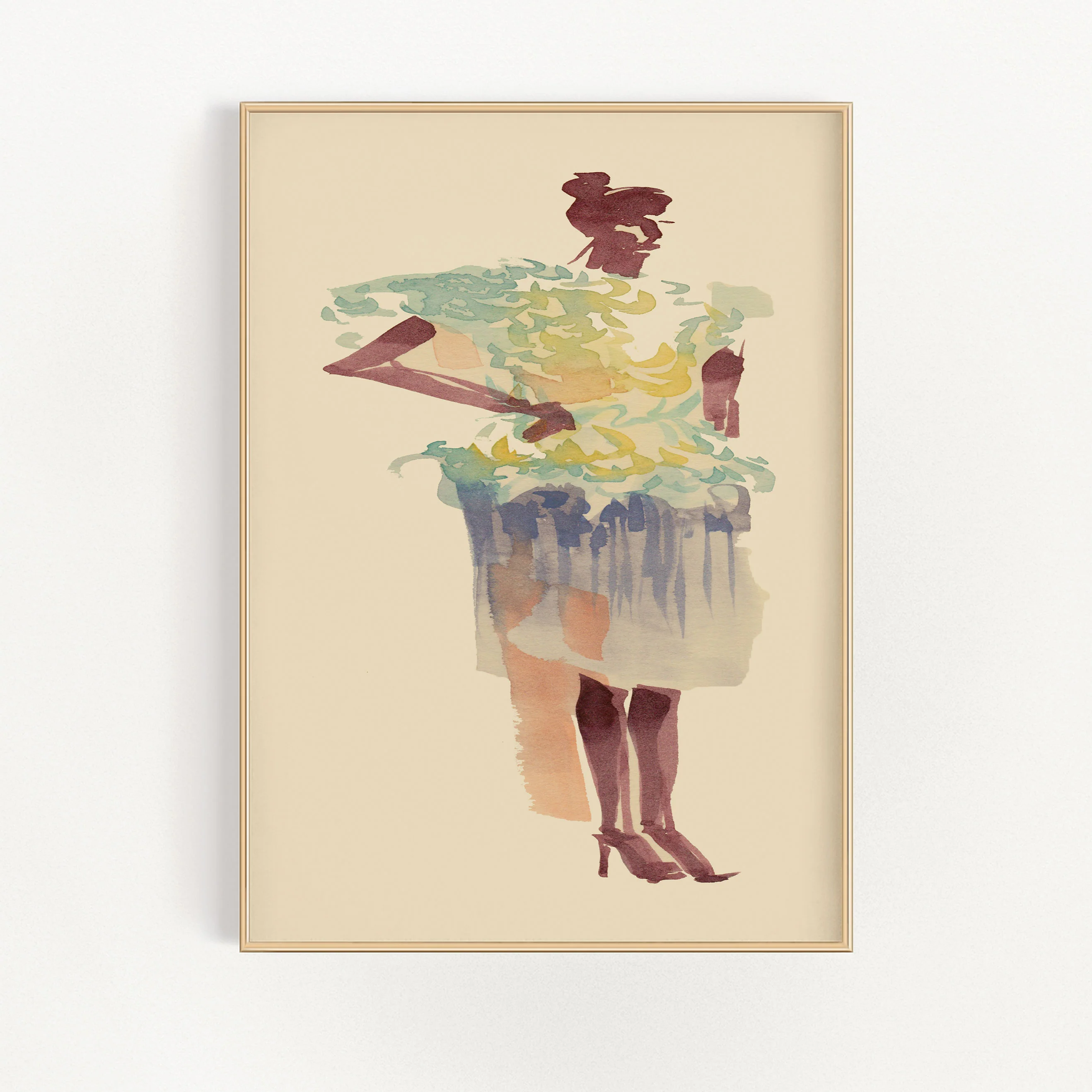 Colourful Dress Wall Art