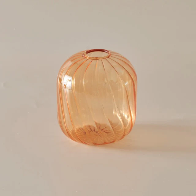 Colourful Glass Globe Vase - Image 11