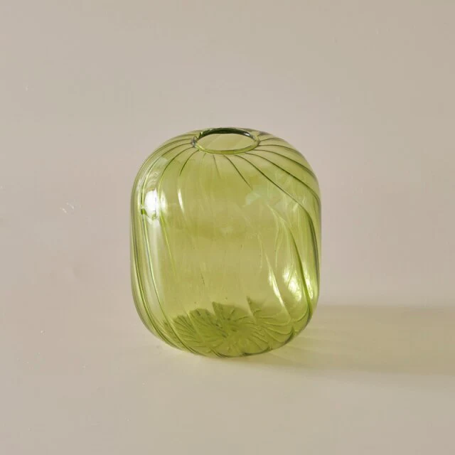 Colourful Glass Globe Vase - Image 13