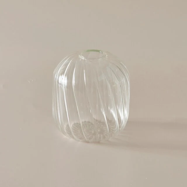 Colourful Glass Globe Vase - Image 7