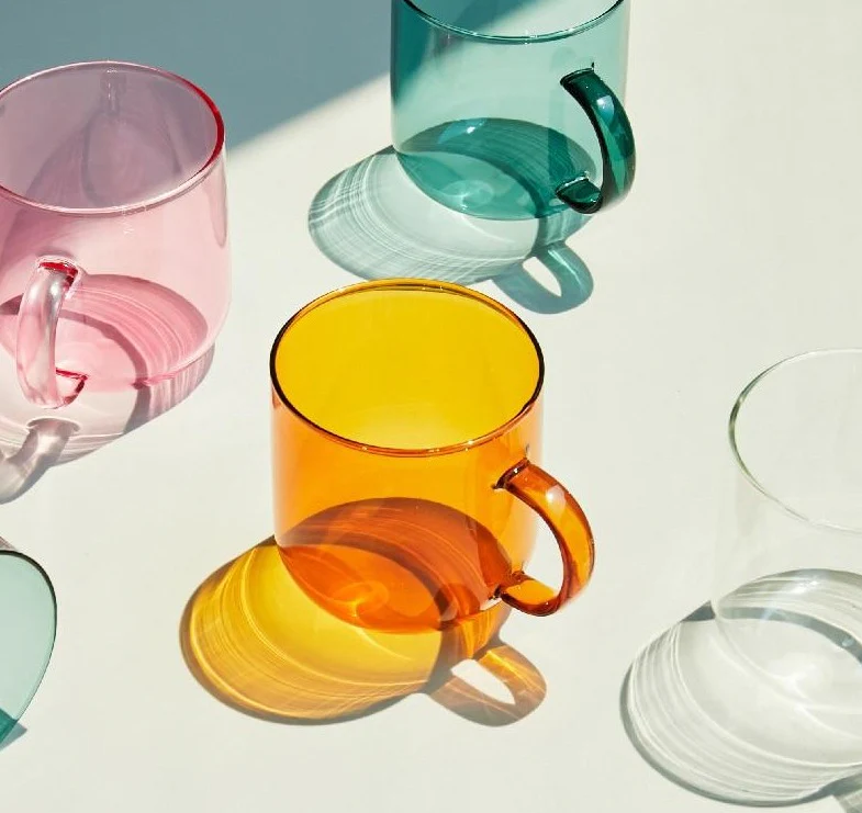 Colourful Glass Mug - Image 3