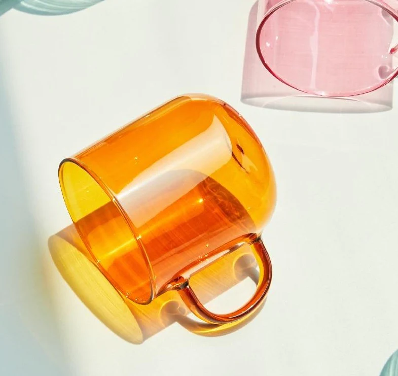Colourful Glass Mug - Image 5