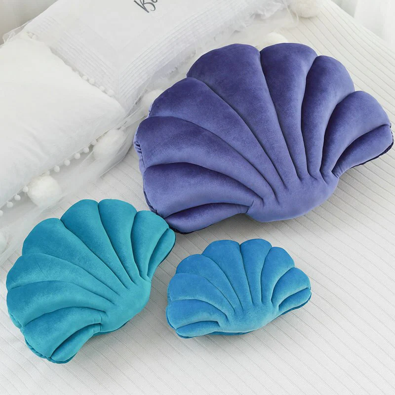 Colourful Shell Cushion - Image 4