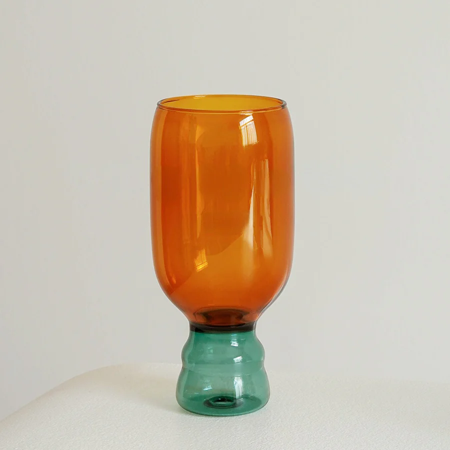 Colourful Tall Glass Cup - Image 10