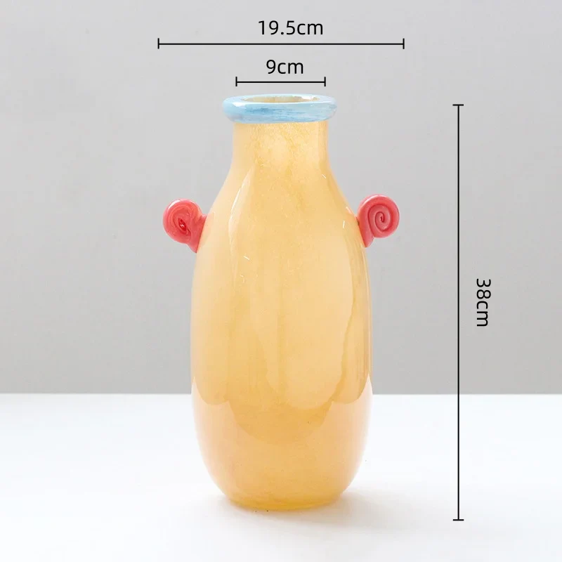 Creative Cartoon Candy Handle Glass Vase - Image 6