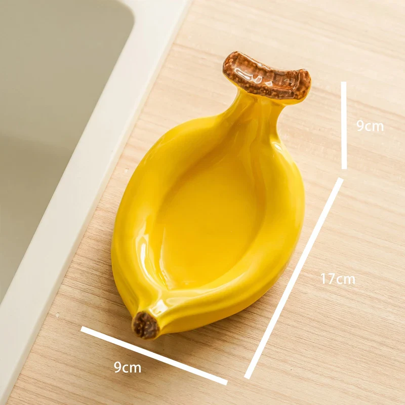 Creative Ceramic Banana Soap Box - Image 6