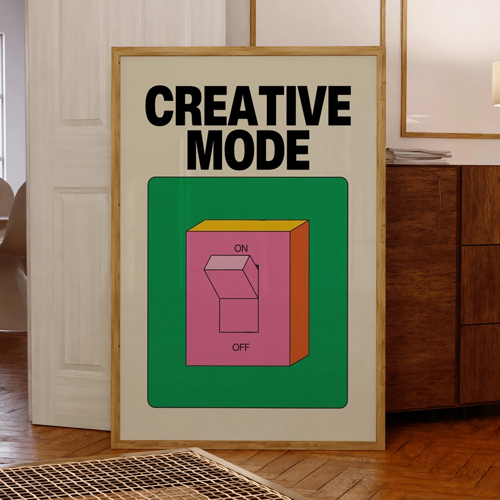 Creative Mode Wall Art