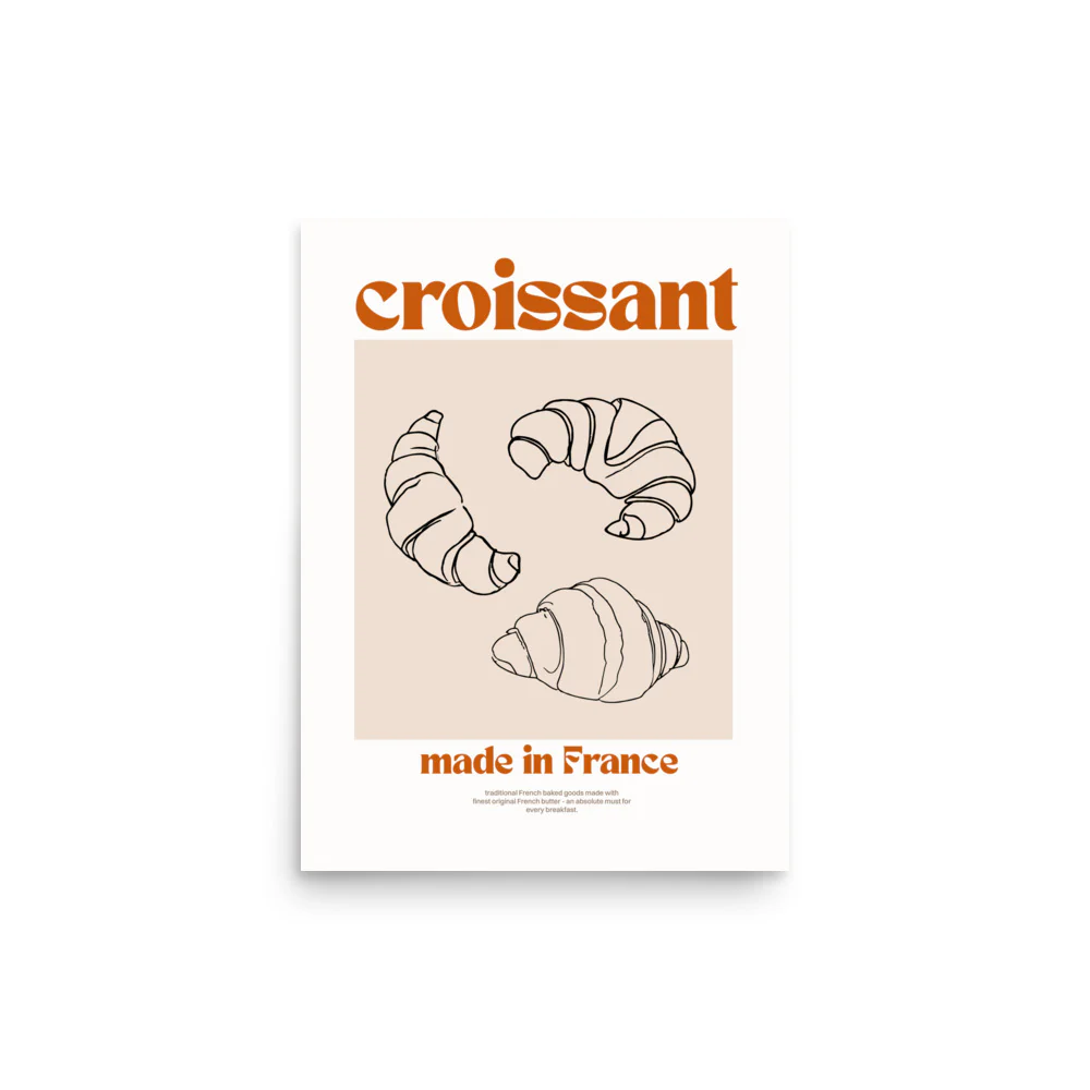 Croissant, made from France - Image 3