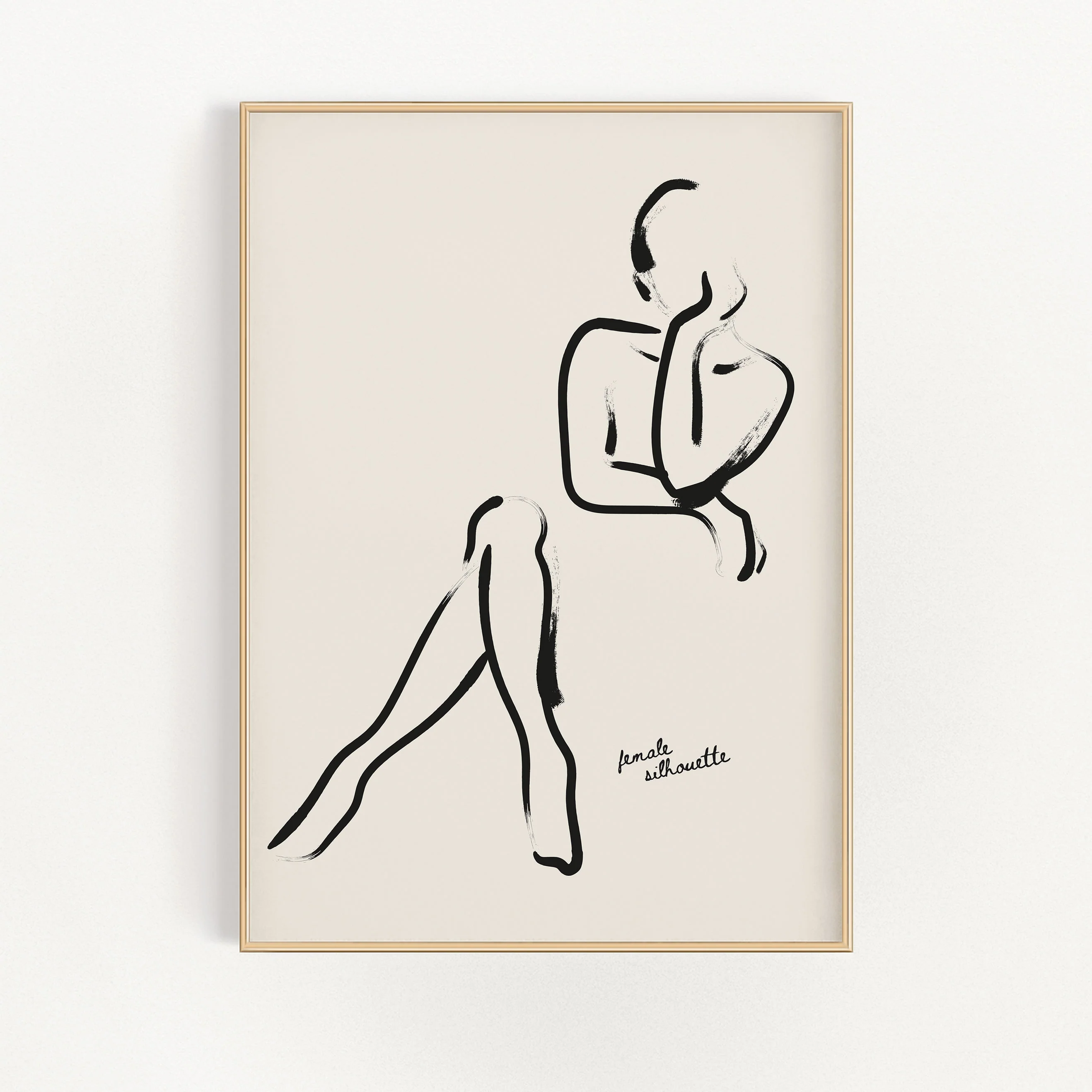 Croquis - Female Silhouette