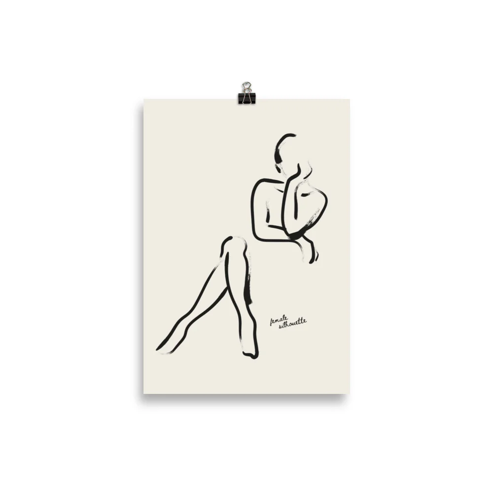 Croquis - Female Silhouette - Image 2