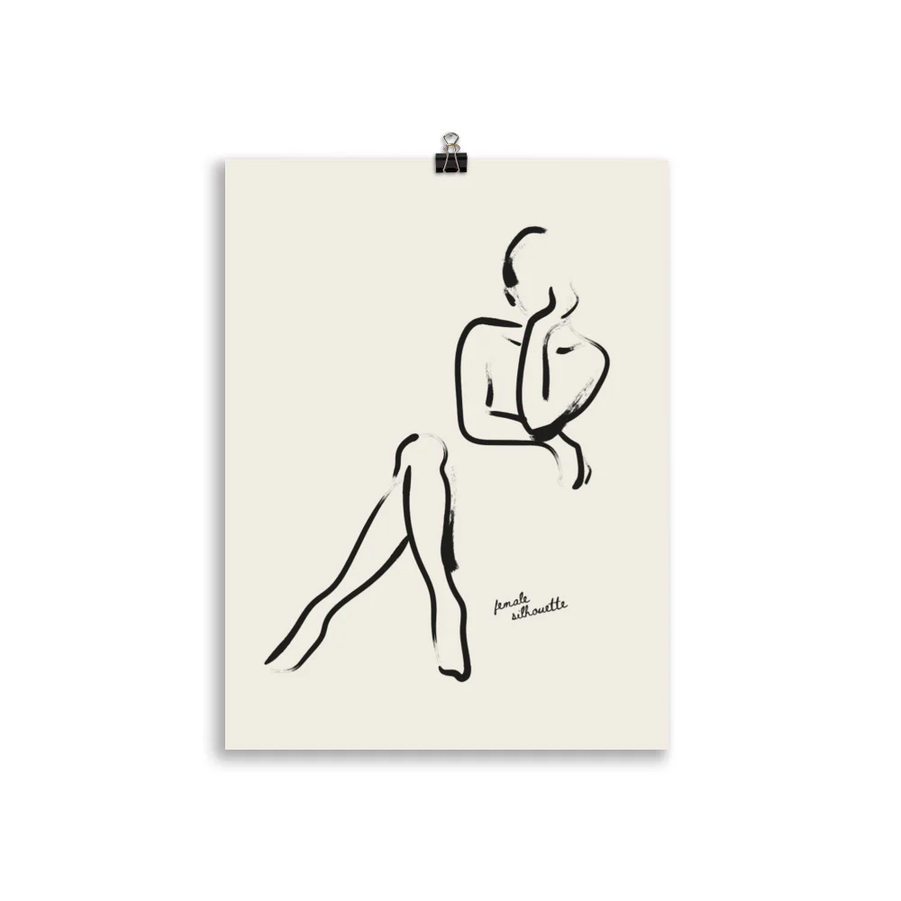 Croquis - Female Silhouette - Image 3