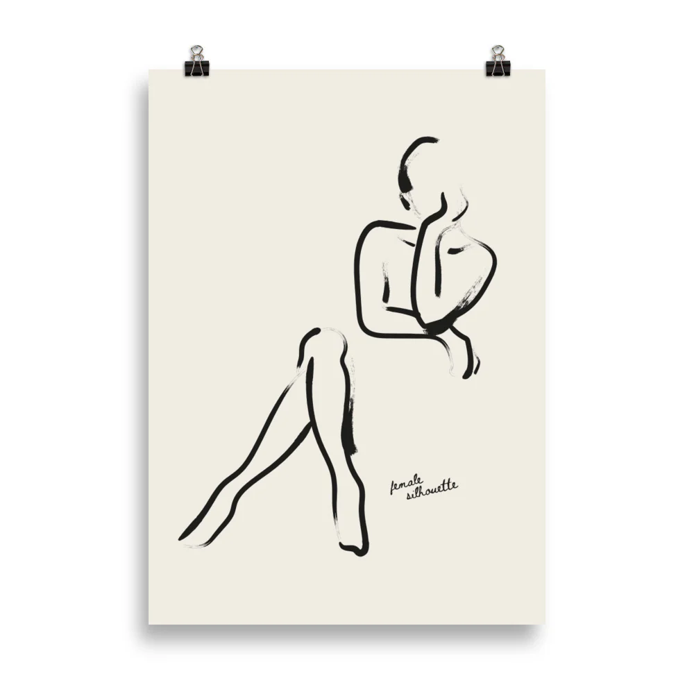 Croquis - Female Silhouette - Image 4
