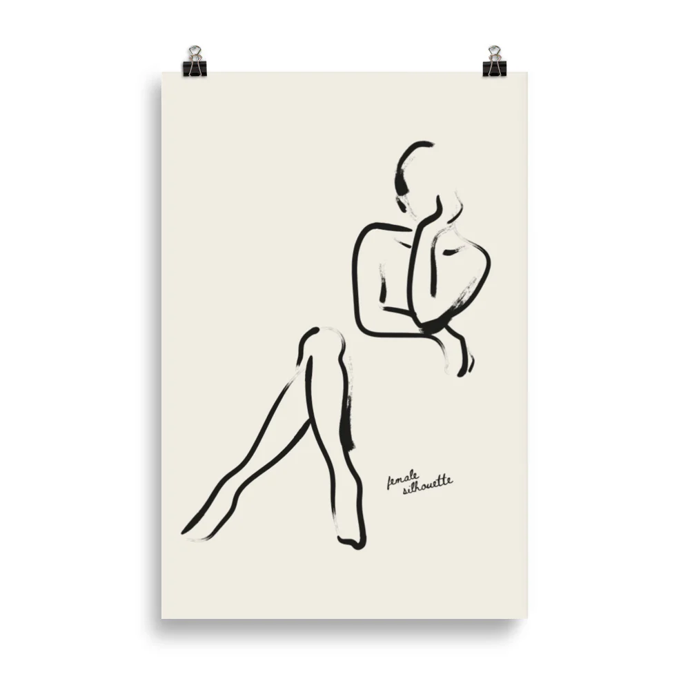 Croquis - Female Silhouette - Image 5