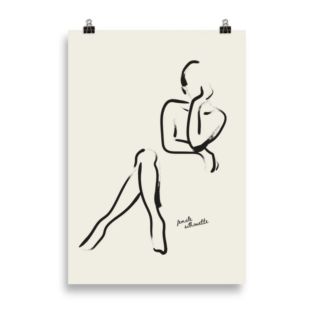 Croquis - Female Silhouette - Image 6