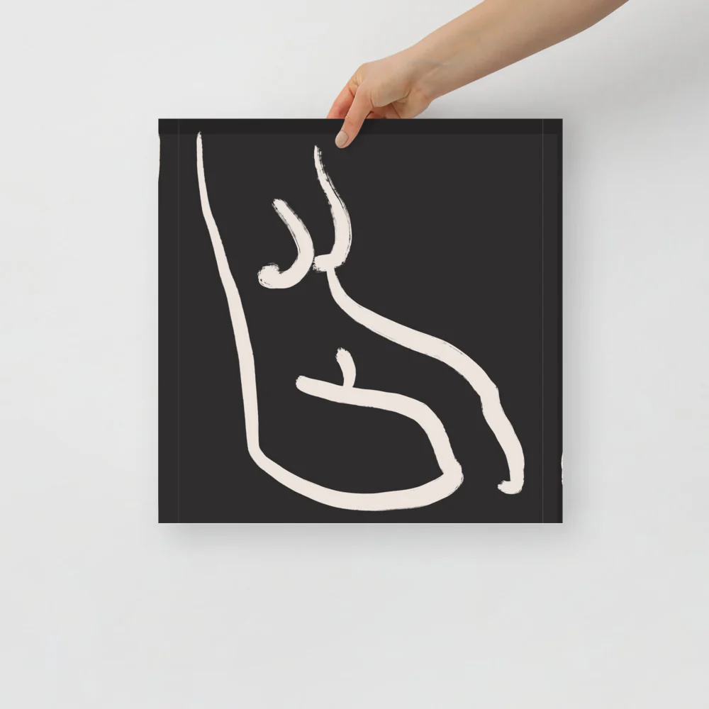 Croquis in Black 2 Wall Art - Image 8