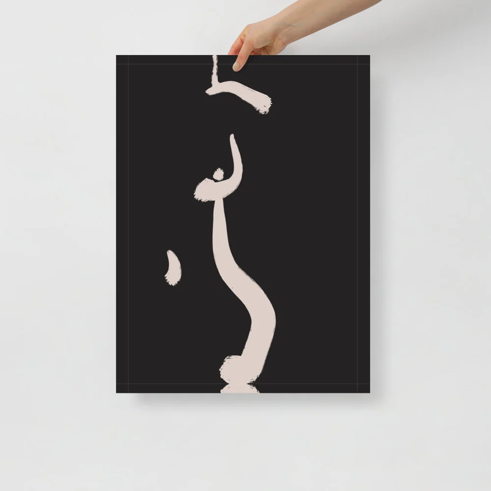 Croquis in Black 2 Wall Art - Image 11