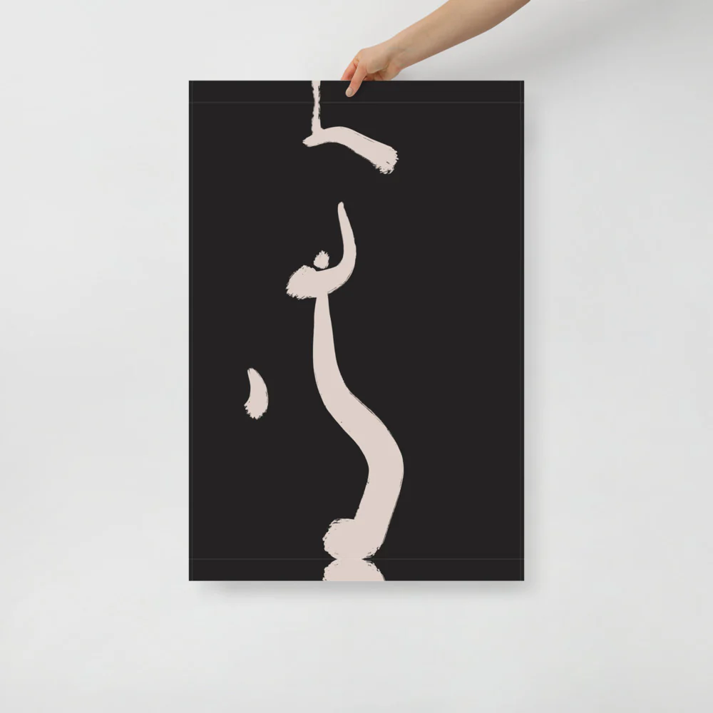 Croquis in Black 2 Wall Art - Image 12