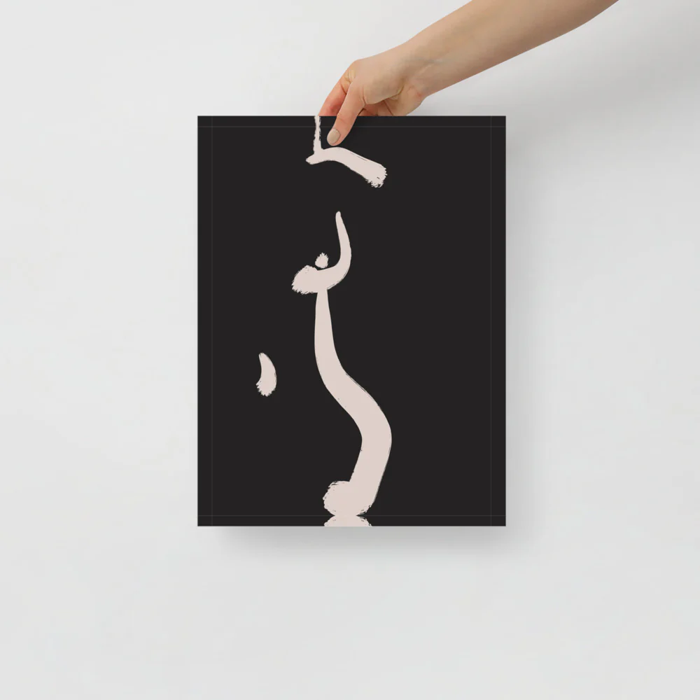 Croquis in Black 2 Wall Art - Image 5