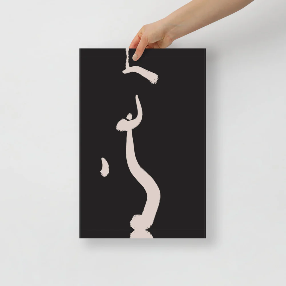Croquis in Black 2 Wall Art - Image 6