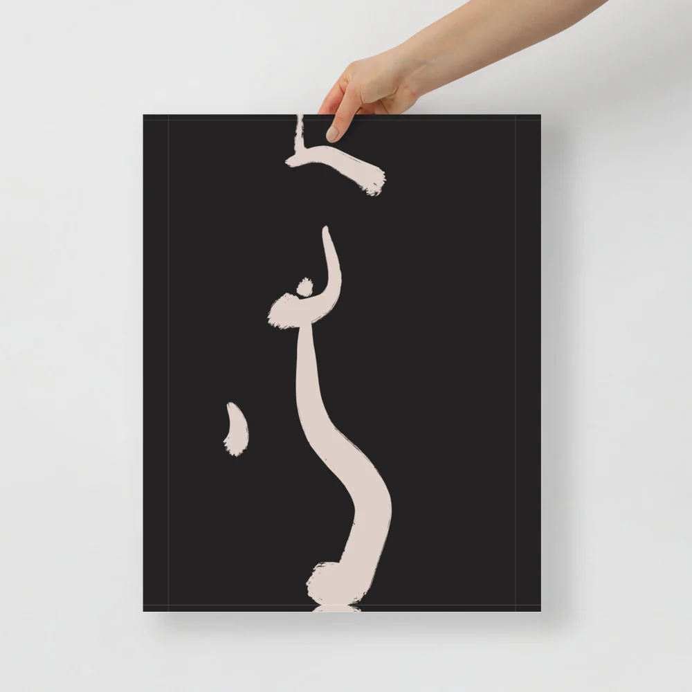 Croquis in Black 2 Wall Art - Image 9