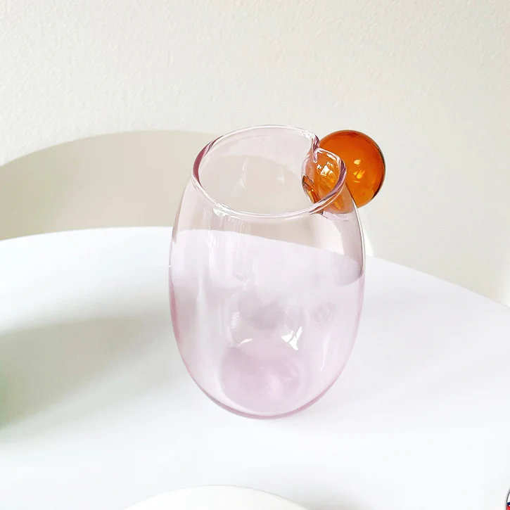 Crushed Glass Cup with Globe - Image 4