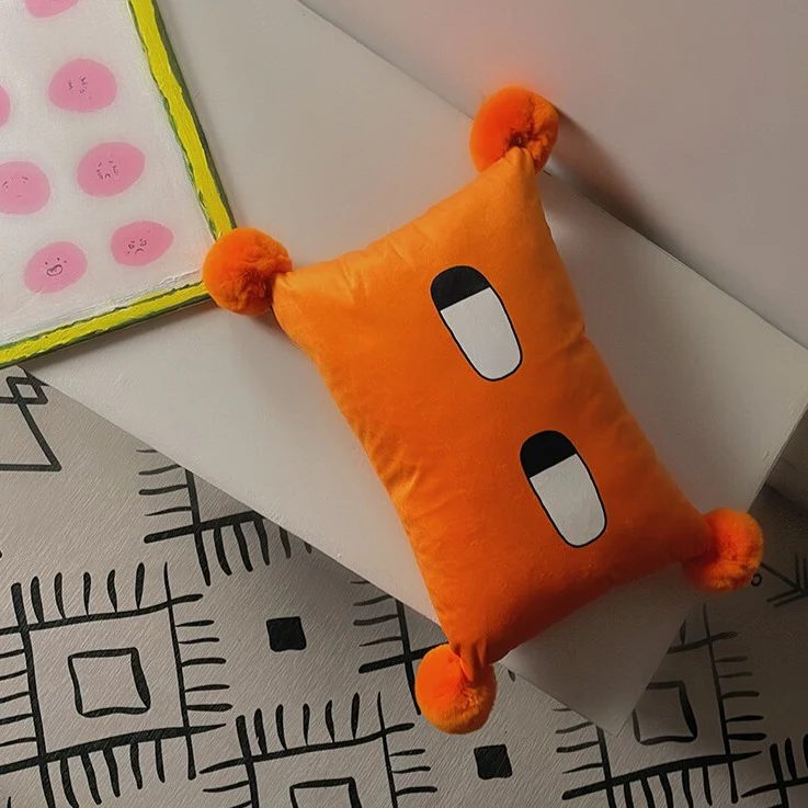Curious Face Cushion - Image 3