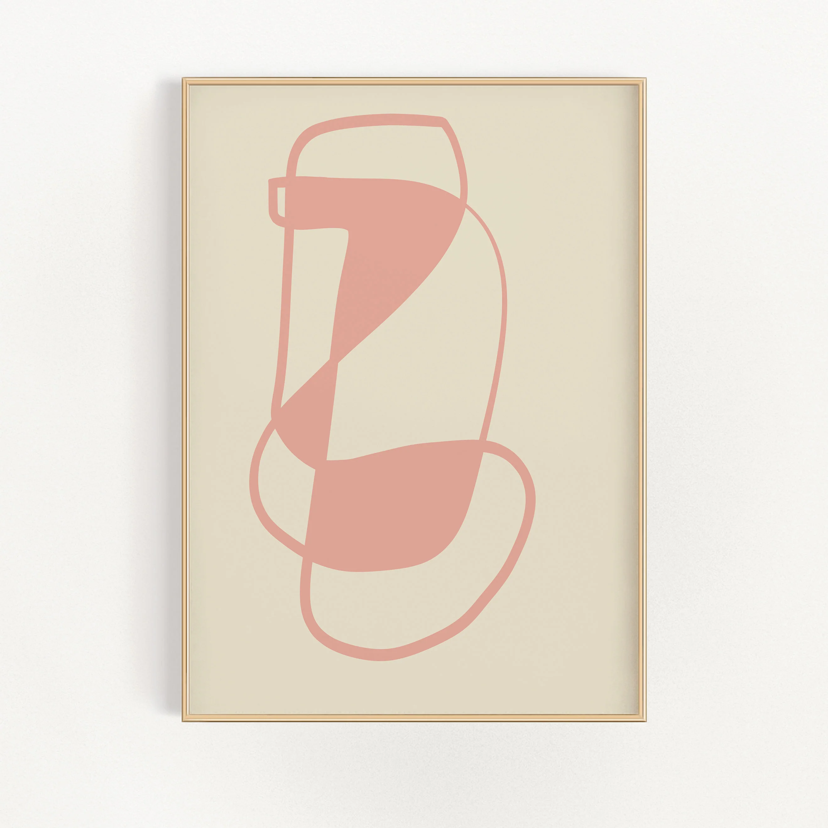 Curves 1 Wall Art