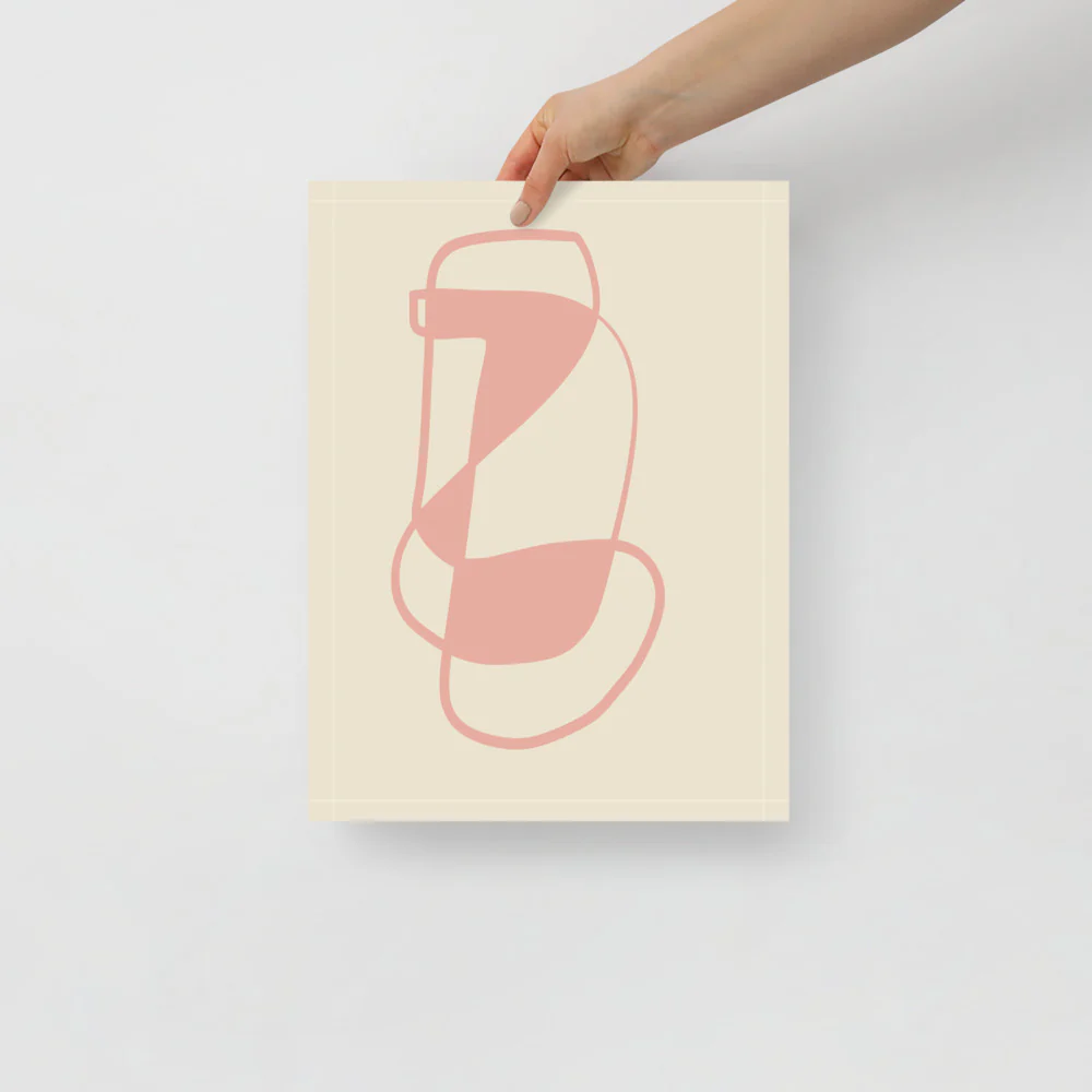 Curves 1 Wall Art - Image 2