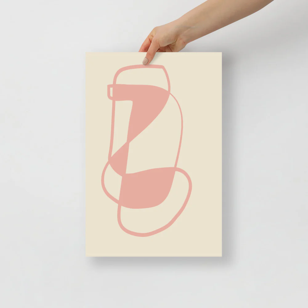 Curves 1 Wall Art - Image 3