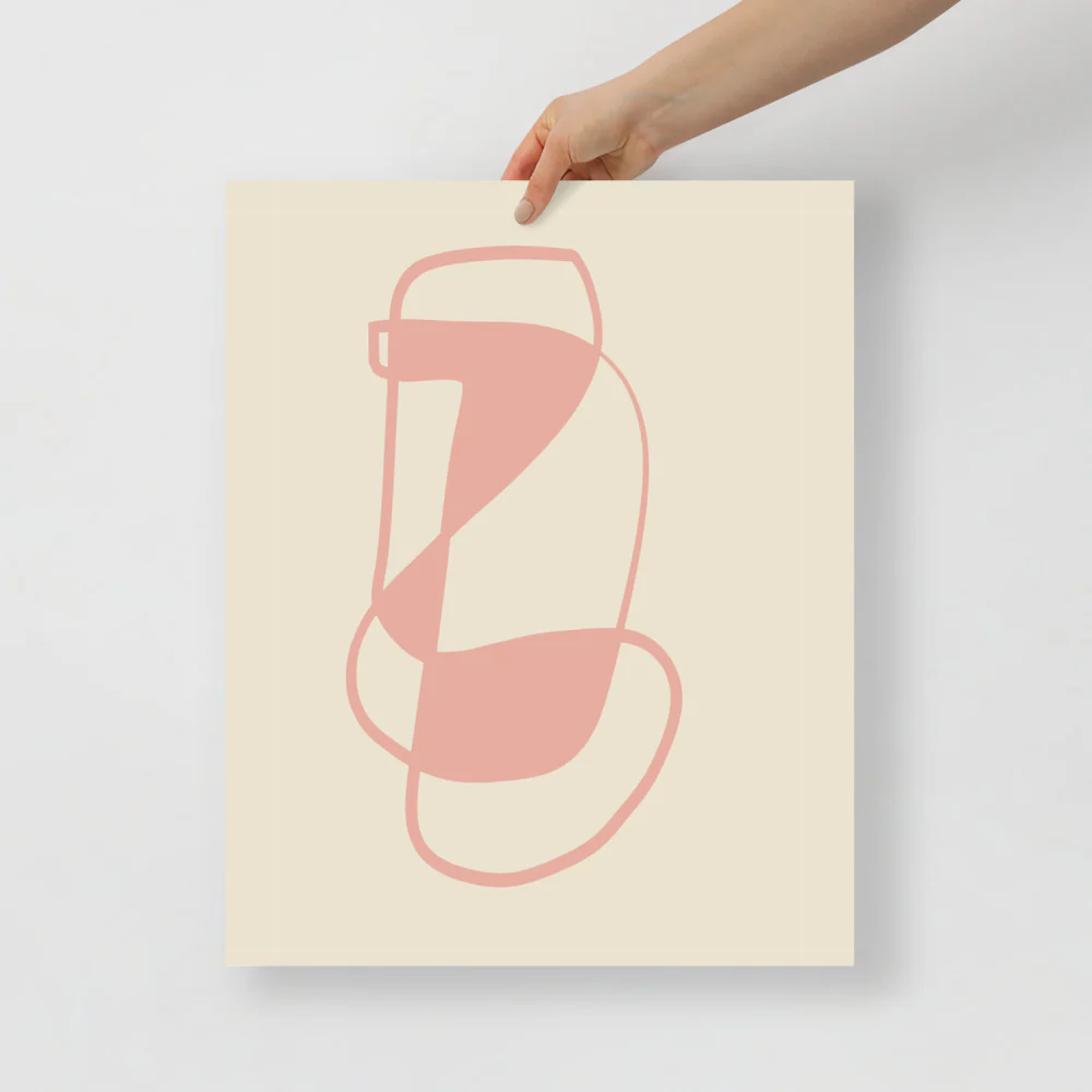 Curves 1 Wall Art - Image 4