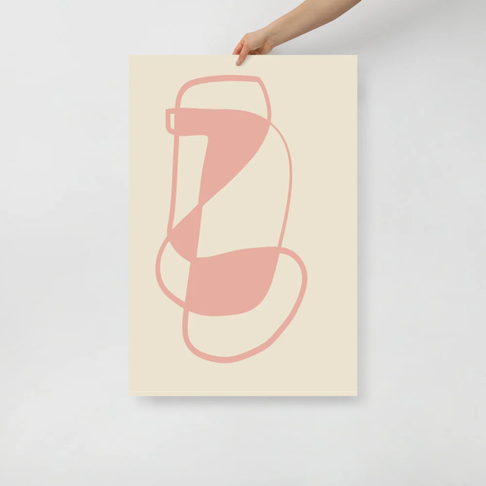 Curves 1 Wall Art - Image 6