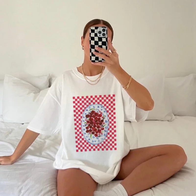 Cute Fruit Graphic Tee - Image 2