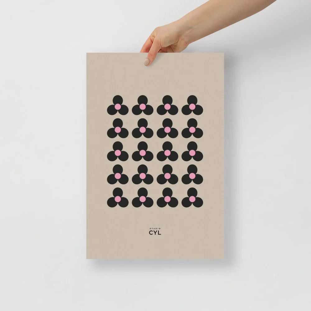CYL Garden - Black Flowers - Image 3