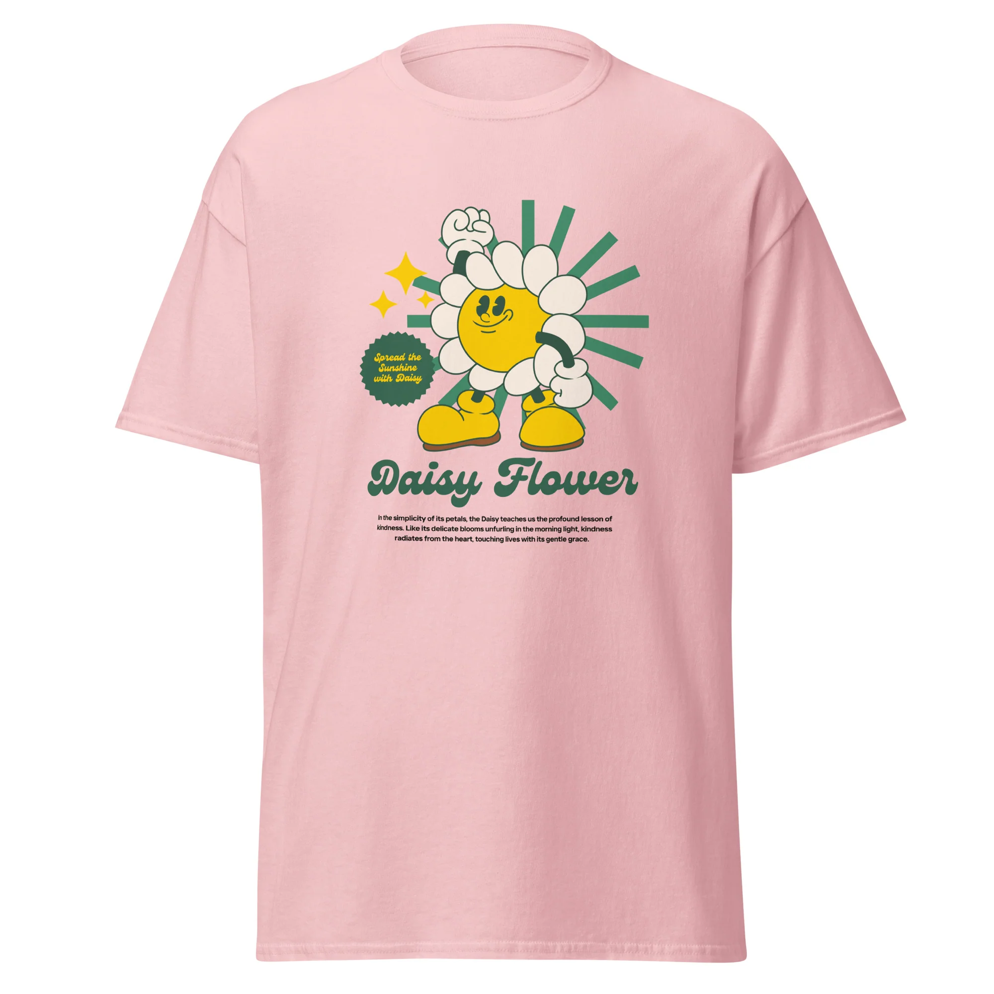 Daisy Flower Power T-shirt - Image 2