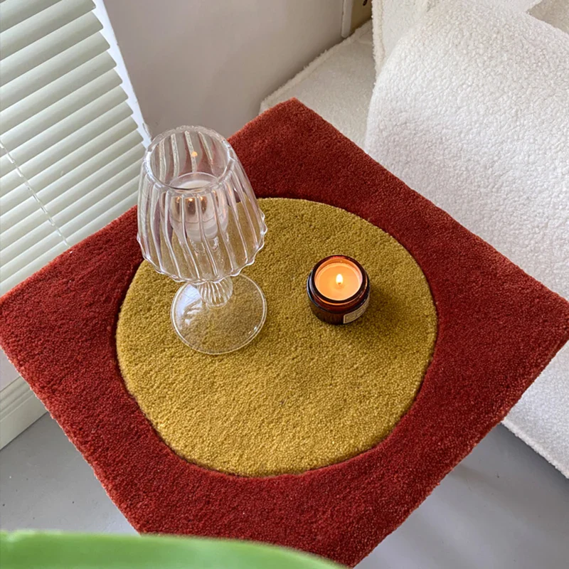 Dot in Square Block Rug - Image 4