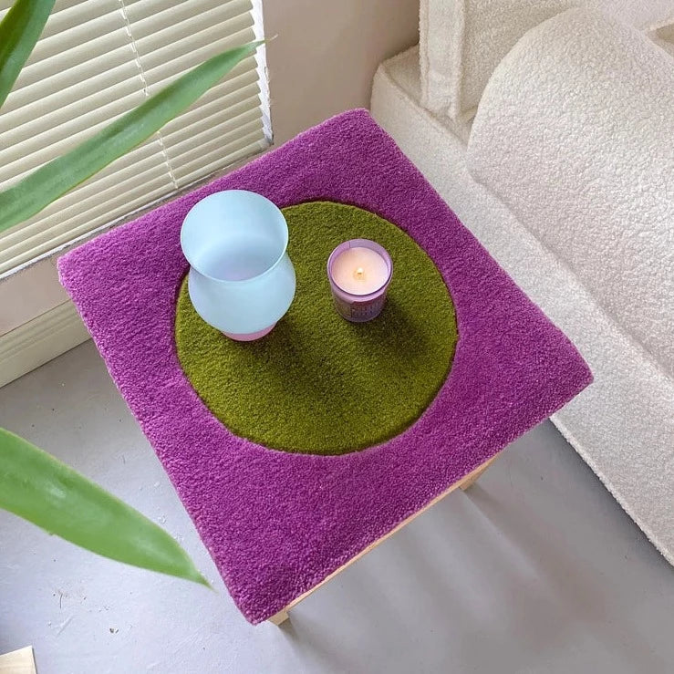 Dot in Square Block Rug - Image 5
