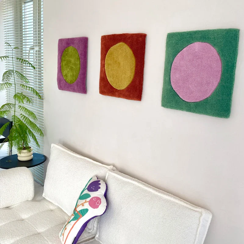 Dot in Square Block Rug - Image 8