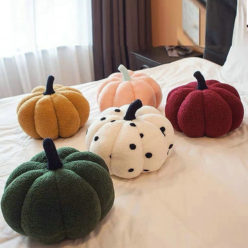Dot Pumpkin Cushion - Image 2