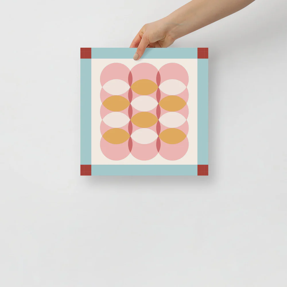 Dots In Square Wall Art - Image 3