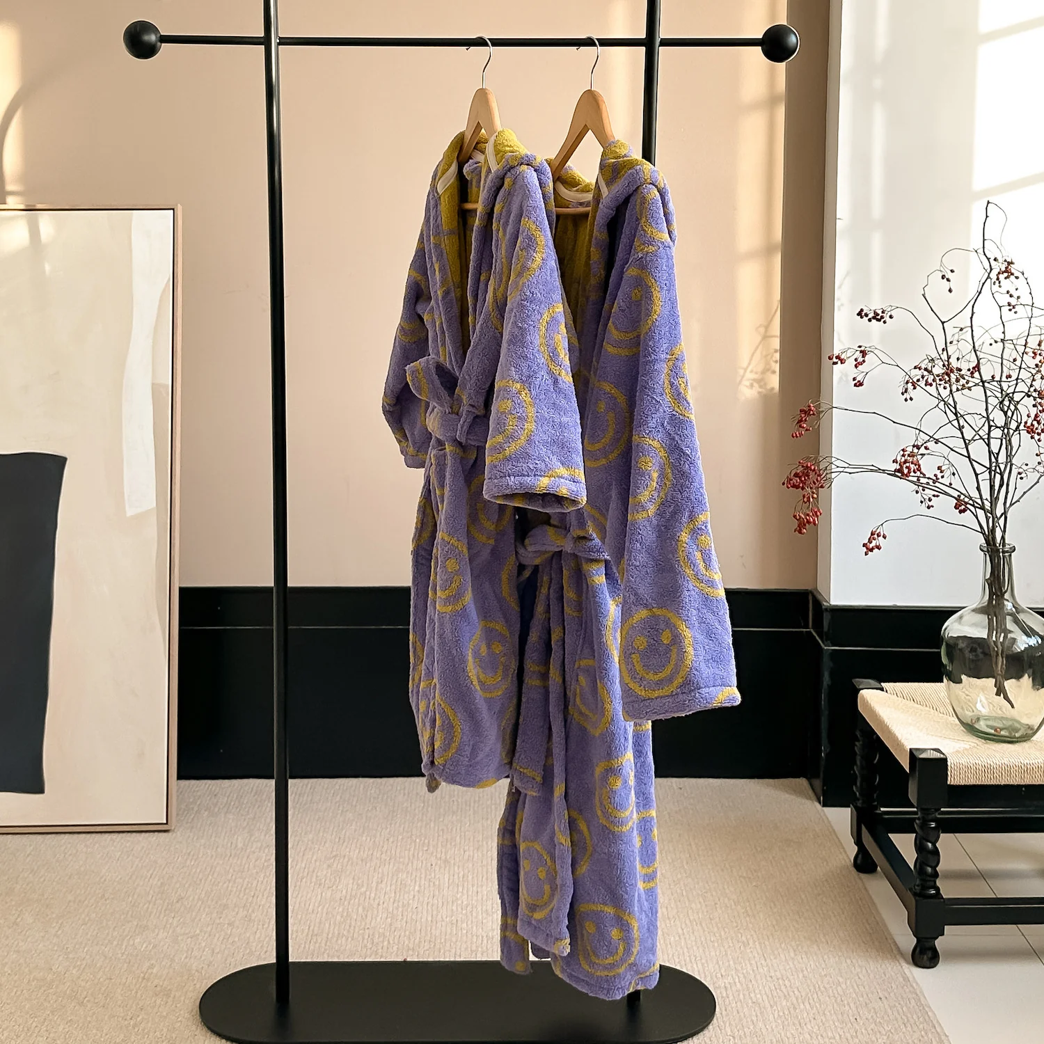 Double-sided Smiley Bath Gown - Image 12