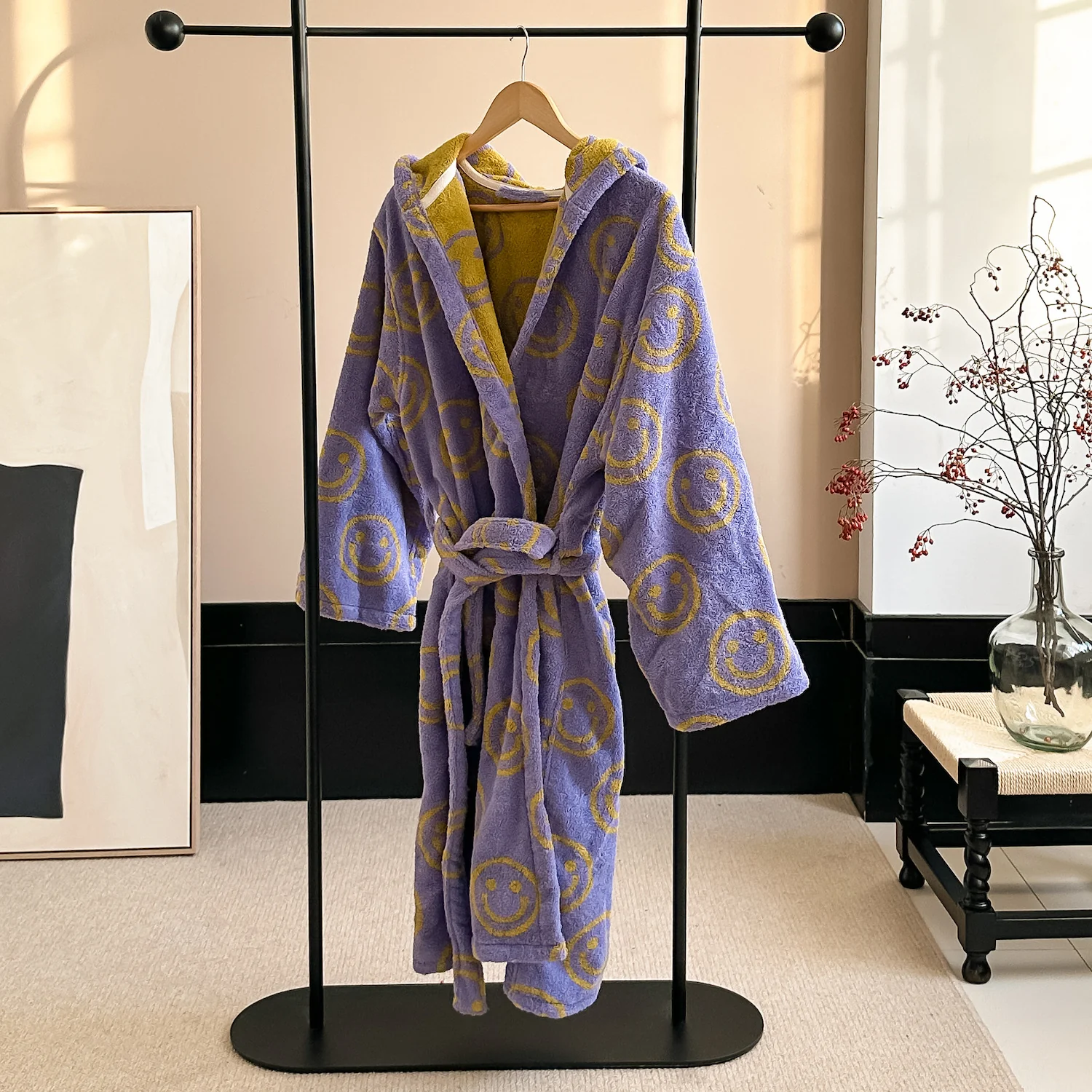 Double-sided Smiley Bath Gown - Image 2